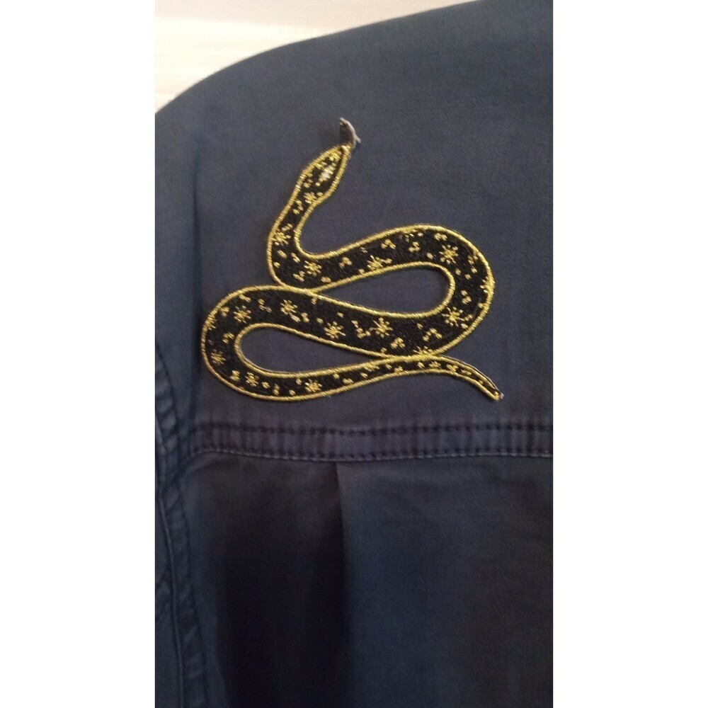 Pendleton Unisex blue button down jacket with‎ NA… - image 8